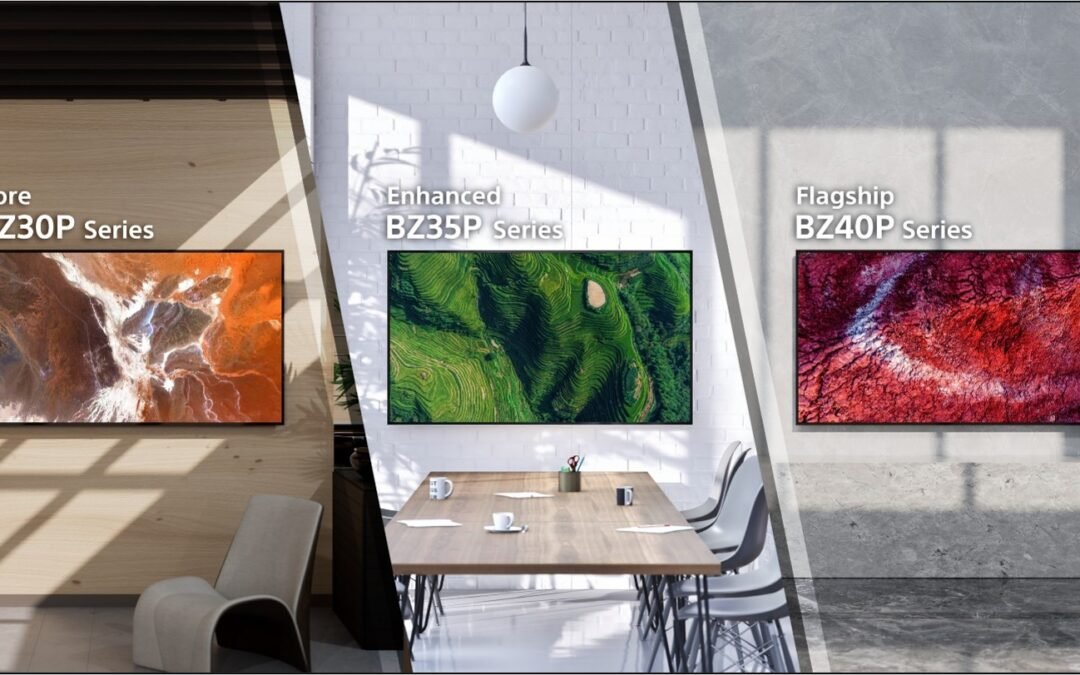 Sony India Expands its Professional Display Portfolio with New BRAVIA Professional Displays BZ-P Series